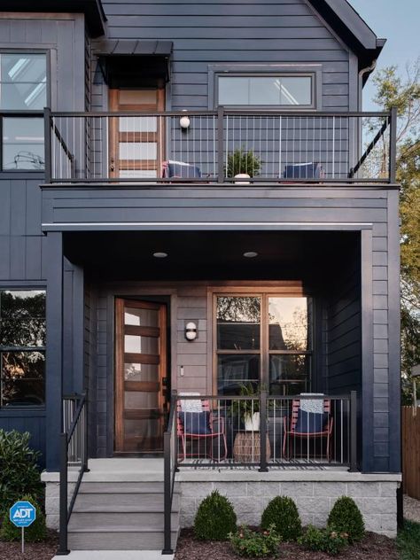 Tour HGTV Urban Oasis 2022 | HGTV Urban Oasis Sweepstakes | HGTV Hgtv Urban Oasis 2022, Lifestyle Upgrade, Kim House, Modern Urban Style, Second Floor Landing, Hgtv House, Urban Homes, Southern Comfort Food, Outdoor Gathering Space