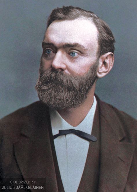 Alfred Bernhard Nobel was a Swedish businessman, chemist, engineer, inventor, and philanthropist. Chemistry Scientists, Steel Production, Alfred Nobel, Last Will And Testament, Nobel Prize Winners, Historical People, Historical Moments, People Of Interest, Today In History