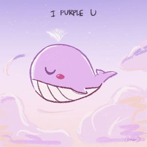 Purple Whale, Overlay Edit, Bts Purple, Rm Jungkook, Whale Drawing, Cartoon Whale, Bts Tattoos, Whale Tattoos, V Jimin