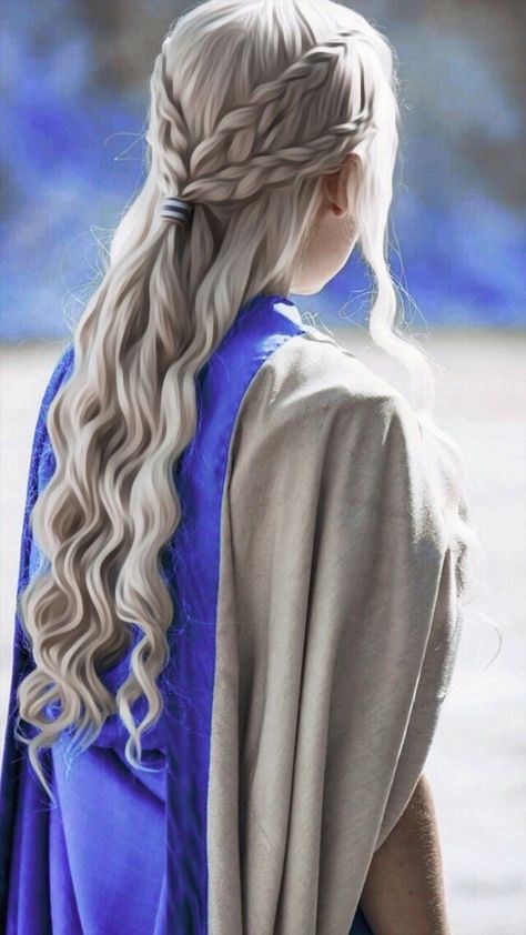 Rhaenyra Targaryen Hairstyle, Targaryen Hairstyles, Elvish Hairstyles, Daenerys Hair, Elven Hairstyles, Targaryen Hair, Medieval Hairstyles, Viking Hair, Vikings Tv