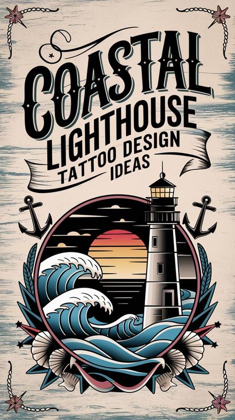 150+ Coastal Lighthouse Tattoo Design Ideas Oregon Tattoo Ideas, Mushrooms Tattoo Design, Lighthouse Tattoo Design, Light House Tattoo, Coastal Tattoos, Mushrooms Tattoo, Traditional Lighthouse Tattoo, Pacific West Coast, Oregon Tattoo