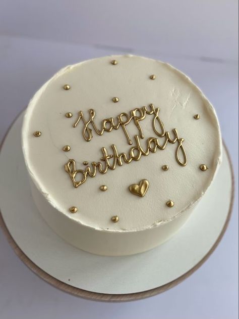 Birthday Cake For Golden Birthday, Golden Cakes Birthday, Cakes 22 Birthday, Cake Golden Birthday, Happy Birthday Pasta, Happy Birthday Cake Simple, Birthday Cake 22 Aesthetic, Golden Bday Cake, 23 Birthday Cake For Her