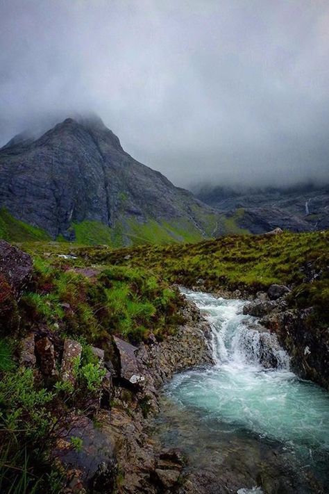 Scotland Fairy Pools, Scotland Forest, Scottish Forest, Ireland Nature, Warriors Oc, Scotland Nature, Scottish Countryside, Uk Trip, Fairy Pools