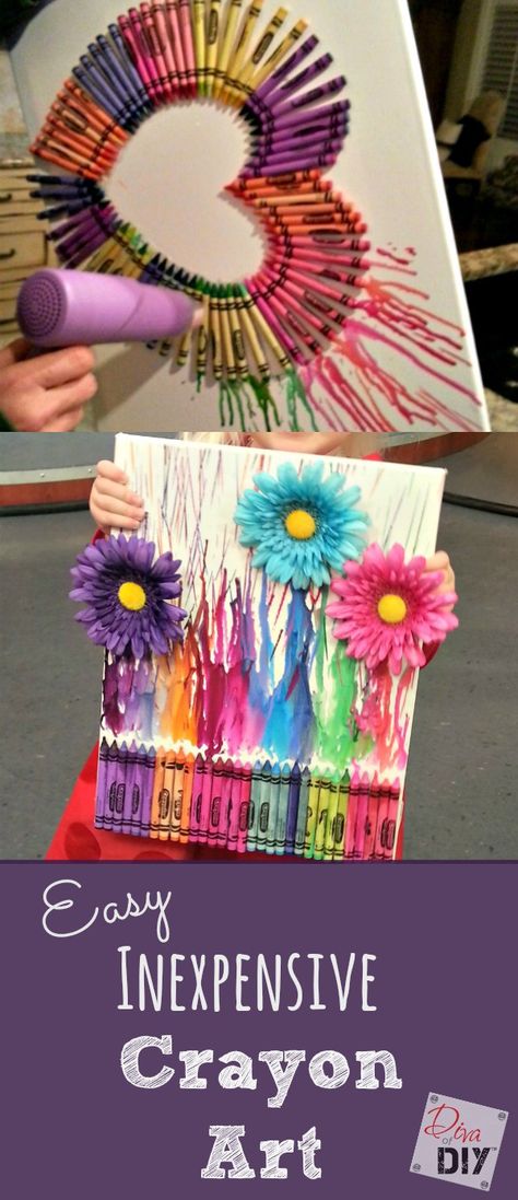 Crayon Art Diy, Diy Crayons, Diy Gifts For Mom, Crayon Art, Diy Mothers Day Gifts, Navidad Diy, Cadeau Diy, Mother's Day Diy, Cool Ideas