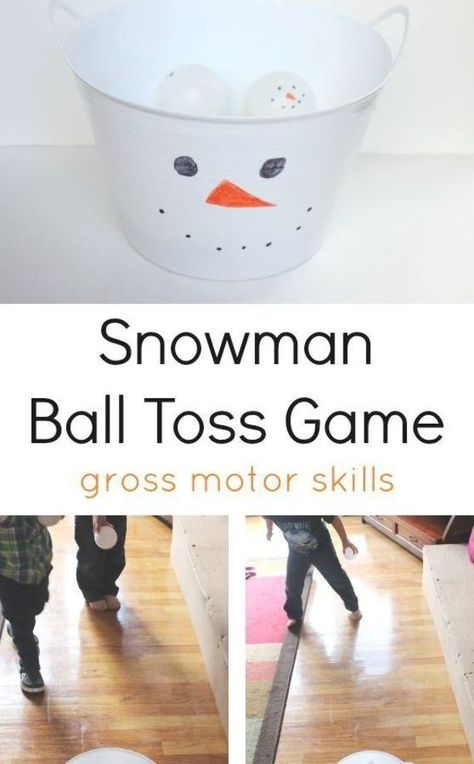 Christmas Games For Toddlers, Ball Toss Game, Sneezy The Snowman, Winter Activities For Toddlers, Winter Lesson Plan, Christmas Activities For Toddlers, Preschool Christmas Activities, Snowmen Activities, January Activities