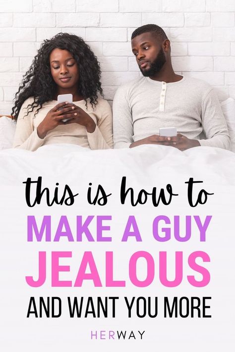 Wondering how to make a guy jealous? No worries. Here are the 10 best ways to intensify his emotions and make him want you more! Soulmate Connection, Flirting With Men, Feeling Jealous, Best Relationship Advice, Attract Men, Successful Relationships, Make A Man, Man Men, Happy Relationships