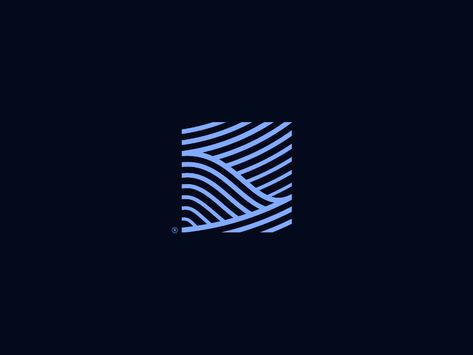 Ⓢ Monogram by ℭ𝔥𝔯𝔦𝔰 𝔐𝔞𝔯𝔱𝔦𝔫𝔦𝔢 for L+R on Dribbble Flow Logo, Flow Graphic, Nautical Logo, Sea Logo, Nautical Furniture, Slide Deck, Geometric Nature, Water Logo, Sun Logo