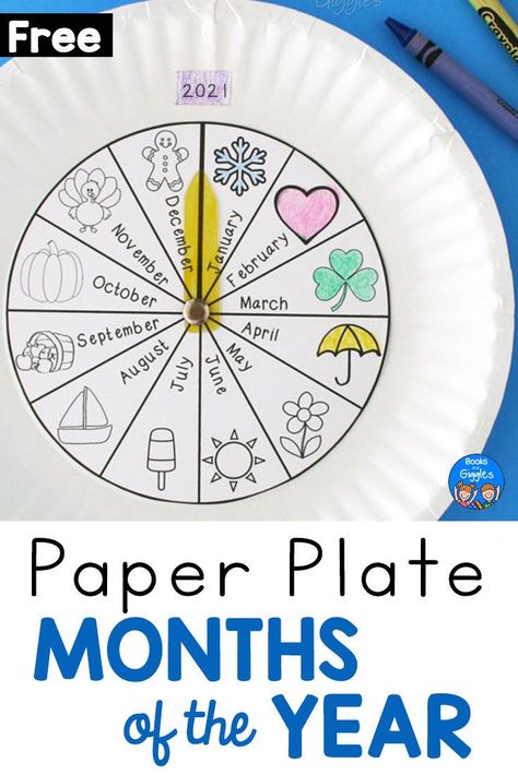 A free printable months of the year activity! Kids will adore the interactive element of this.  #monthsoftheyear #booksandgiggles #preschool #kindergarten Months Of The Year Activities Kindergarten, Months Worksheet For Kids, Month Activities For Preschool, Printable Months Of The Year, Kids Worksheet, Preschool Prep, Learn Singing, Kids Singing, Teaching Poetry