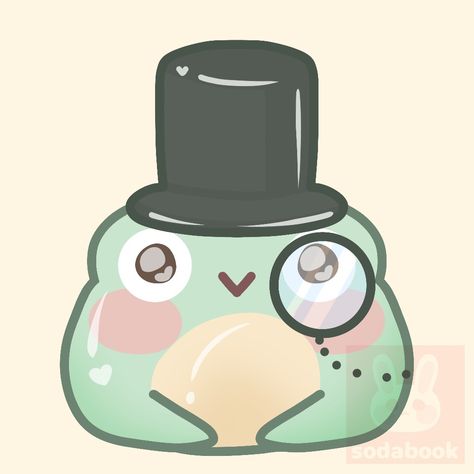 Frog In A Top Hat, Frog With Top Hat, Frog In A Suit, Frogs With Hats, Frog With Hat, Frog With Glasses, Top Hat Drawing, Frog Hats, Cartoon Frogs