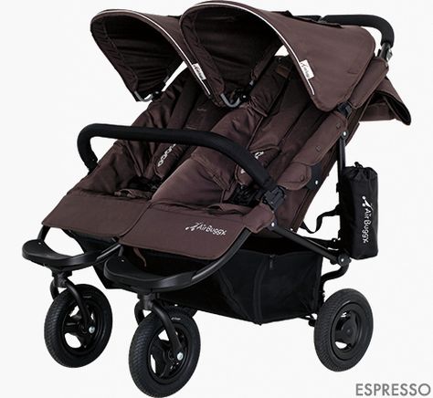 Daily Baby Finds: Strollers - Air Buggy Double Best Car Seats, Double Stroller, Lightweight Stroller, Kids Products, Double Strollers, The Double, Baby Gear, Baby Strollers, Stroller