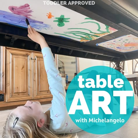 Week Of The Young Child, Simple Art Activity, Michelangelo Art, Painting With Kids, Famous Artists Paintings, Toddler Painting, Artist Of The Month, Art Preschool, Artist Study