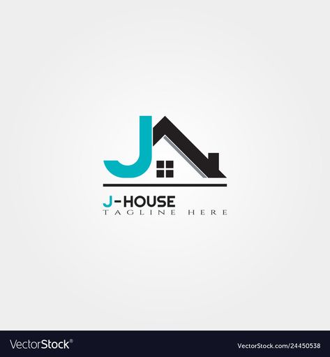 Home Logo Design Creative, Reno Icon, Logo Design Architecture, Renovation Logo, Housing Logo, Construction Illustration, Property Logo Design, Handyman Logo, J Letter