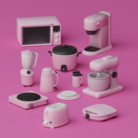 SNOOTYSIMS | SIMS 4 CC | SNOOTYSIMS IS CREATING CUSTOM CONTENT FOR THE SIMS 4 | Patreon Kitchen Appliances Set, Millennial Kitchen, Pink Kitchen Appliances, Mini Appliances, Kitchen Appliance Set, Sims 4 Cheats, Sims 4 Kitchen, Sims 4 Patreon, Pink Bar