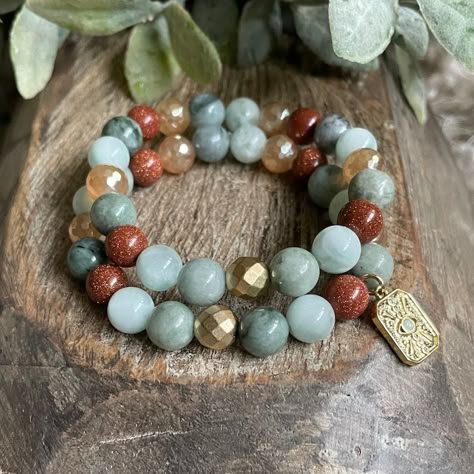 Golden Ticket Prosperity & Abundance Bracelet - Etsy Luck Manifestation, Prosperity Bracelet, Green Moonstone, Healing Stones Jewelry, Burmese Jade, Bracelet Inspo, Golden Ticket, Visually Pleasing, Hematite Stone