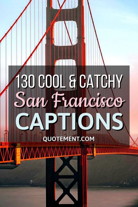 If you’re visiting San Francisco, check out these cool and catchy San Francisco captions to make sure your Instagram is on fire! San Francisco Captions Instagram, San Francisco Quotes, Painted Ladies San Francisco, Summer In San Francisco, San Francisco Architecture, San Francisco Pictures, Life Captions, Best Friend Captions, San Francisco At Night