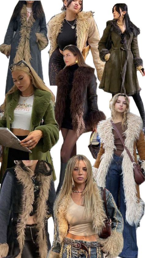 Winter Outfits Y2k, Afghan Coat, Venus Fashion, Cooler Style, Looks Street Style, Cute Everyday Outfits, Alternative Outfits, Mode Vintage, Lookbook Outfits