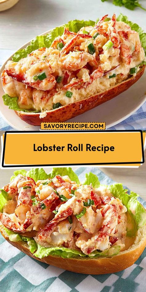 Ever wondered how to make the perfect lobster roll? This Lobster Roll Recipe is your answer for a mouthwatering seafood dinner! Enjoy a gourmet experience that’s easy to recreate at home. Save this gem for your future seafood dinner ideas and impress your guests! Seafood Dinner Ideas, Lobster Appetizers, Lobster Roll Recipe, Lobster Roll Recipes, Savory Recipe, Lobster Recipes, Appetizer Bites, Roll Recipe, Dinner Appetizers