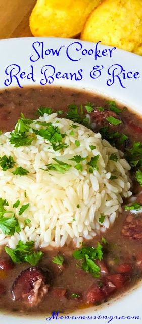 Dry Red Beans And Rice Crockpot, Southern Red Beans And Rice Crockpot, Crockpot Kidney Beans, Light Red Kidney Beans Recipes, Crockpot Red Beans And Rice With Sausage, Slow Cooker Red Beans And Rice, Crockpot Crowd, Red Beans And Rice Crockpot, Crockpot Rice And Beans