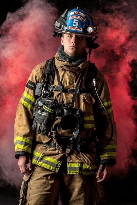 Fire Department Photography, Black Background Portrait, Chalk Photos, Firefighter Photography, Firefighter Calendar, Fire Captain, Firefighter Pictures, Fire Life, Graduation Portraits