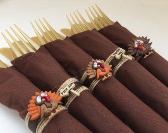 Thanksgiving napkins | Etsy Napkin Rings Thanksgiving, Thanksgiving Dec, Turkey Napkin Rings, Turkey Theme, Turkey Napkins, Thanksgiving Napkin Rings, Thanksgiving Decorating, Place Settings Thanksgiving, Christmas Tree Napkins