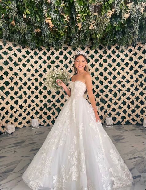 Princess Wedding Dresses Strapless, Floral Lace Ball Gown Wedding Dress, Midsize Strapless Wedding Dress, Kleinfeld Wedding Dresses Kleinfeld Bridal, Flower Ball Gown Wedding Dress, Wedding Dresses Ballgowns, Strapless Lace Ballgown Wedding Dress, Ballgown Wedding Dress Black Woman, Wedding Dresses Strapless Ballgown