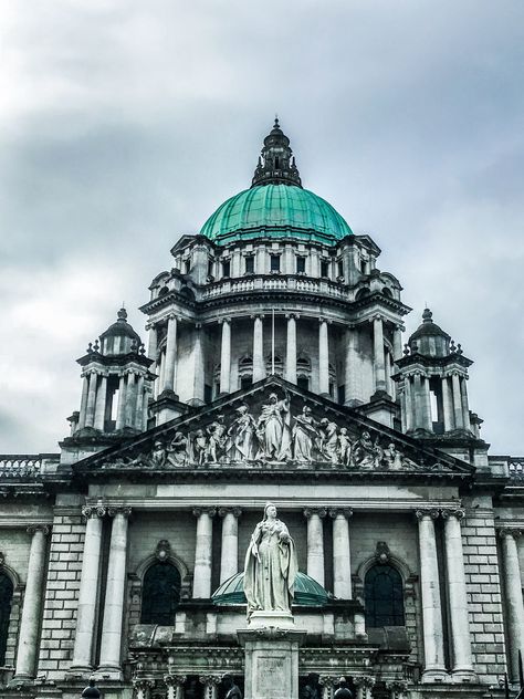 Belfast City Hall, Northern Ireland #belfastcityhall #belfast #northernireland Belfast Architecture, Belfast City Hall, Cathedral Quarter Belfast, Belfast Ireland Photographs, Belfast Ireland, Ballynahinch Castle Ireland, Belfast Northern Ireland, I Fancy You, Belfast City