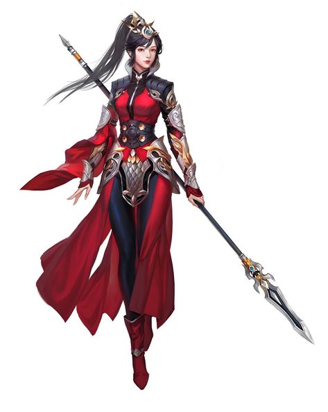 Female Warrior Outfit, Warrior Outfit, Chinese Warrior, Female Armor, K On, Chinese Art Girl, Anime Warrior, Warrior Girl, 판타지 아트