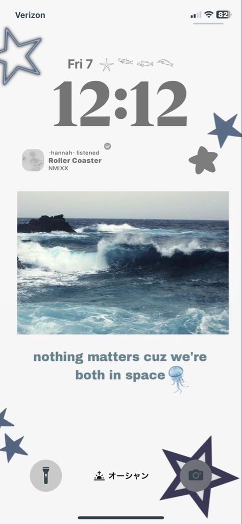 Ocean Long Widget, Beach Aesthetic Lockscreen, Aquarium Phone Layout, Shark Iphone Layout, Ocean Inspired Wallpaper, Blue Study Aesthetic Wallpaper, Aesthetic Iphone Lockscreen Layout, Wave To Earth Ios Layout, Ocean Ios Layout