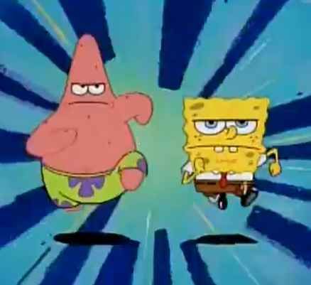 When you and your friends are on a mission to get laid: Spongebob Pfp, Aesthetic Spongebob, Spongebob Screenshots, Spongebob Background, Spongebob Funny Pictures, Spongebob And Patrick, Spongebob Pics, Spongebob Cartoon, Spongebob Painting