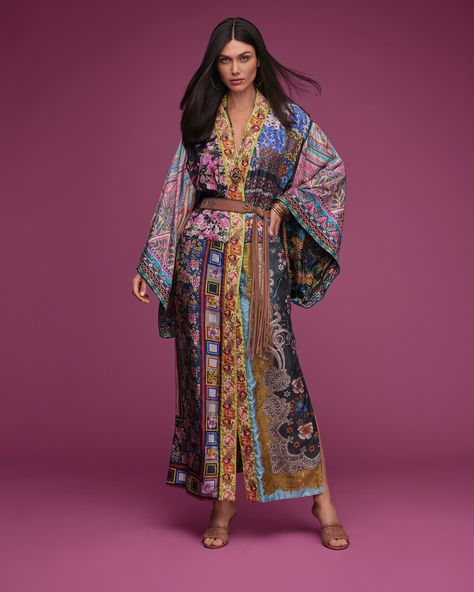 For the bohemian dreamer. These luxe kimonos are crafted with love featuring our signature silk prints. Silk Prints, The Bohemian, Kimonos, Silk Printing, Bohemian Style, The Dreamers, With Love, Silk