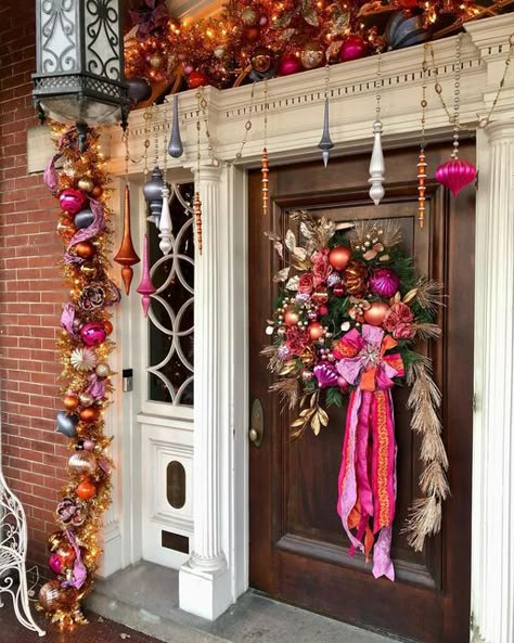 Pink And Orange Christmas Decorations, Christmas Ideas Food, Christmas Outdoors, Christmas Bucket List, Christmas Bucket, Orange Christmas, Food Decorations, 2024 Christmas, 2022 Christmas