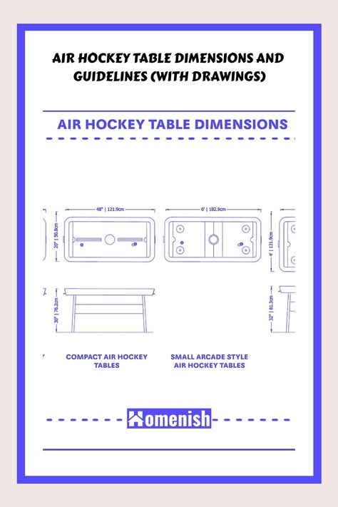 Air hockey is a hugely popular game amongst adults and children, which is played on a tabletop surface by two players at a time. Each player has a handheld disc which they use to shoot the plastic puck to their opponent’s side of the table in hopes of scoring a goal. Closet Rod Height, Air Hockey Tables, Painted Closet, Hockey Table, Shower Plumbing, Air Hockey Table, Colour Architecture, Kitchen Cabinets And Countertops, Wood Bedroom Furniture