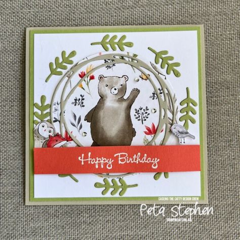 CTC409 – Case Artistic Expressions pages 90-119, Annual Catalogue – Stampin' Cat Stampin Up Forest Friends, Card Stamping, Bear Hugs, Bear Hug, Forest Friends, Cat Nap, Happy Birthday Cards, Peta, I Card