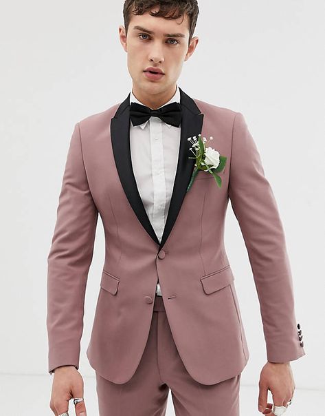 Search: tuxedo - page 1 of 7 | ASOS Mens Suit For Wedding, Suit For Wedding, Groom Suits, Formal Dresses For Men, Wedding Suits Groom, Groomsmen Suits, Pink Men, Groom Wear, Tuxedo Suit