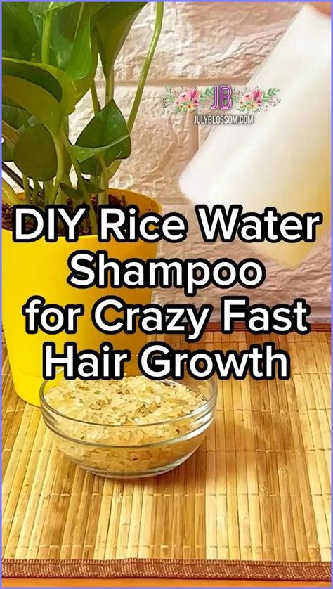 Hair Growrh, Fermented Rice Water Hair, Diy Rice Water, Rice Water Hair Growth, Rice Water Shampoo, Water Hair Growth, Fermented Rice Water, Homemade Hair Treatments, Fermented Rice