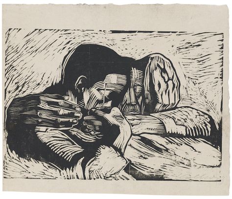 Kathe Kollwitz, Relief Printmaking, German Expressionism, Relief Printing, Linocut Art, Printmaking Art, Wood Engraving, Ex Libris, Lino Print