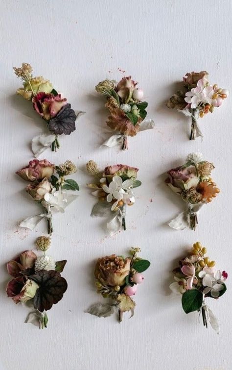 boutonnieres Fall Boutonnieres, Elopement Bouquet, Pastel Bouquet, Blush Bouquet, Wedding Boutonniere, Floral Studio, Boutonniere Wedding, Wedding Florals, Lavender Flowers