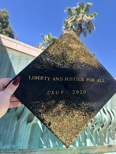 Graduation Cap Designs Law, Criminology Grad Cap, Lawyer Graduation Cap, Law Graduation Cap, Law School Graduation Cap, Grad Cap Aesthetic, Cap Graduation Ideas, Ideas For Graduation Caps, Law School Quotes