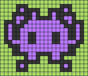 Small Pixel Art Pattern, Pixel Art Grid Easy, Easy Alpha Patterns, Pixel Art Drawings, Pixel Drawing Ideas, Pixel Art Simple, Monster Video, Pixel Art Ideas, Piskel Art