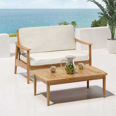 Wood Loveseat, Sofa Seating, 3 Piece Sofa, James 3, Patio Style, Coffee Table Set, Rattan Sofa, Sofa Seats, Large Sofa