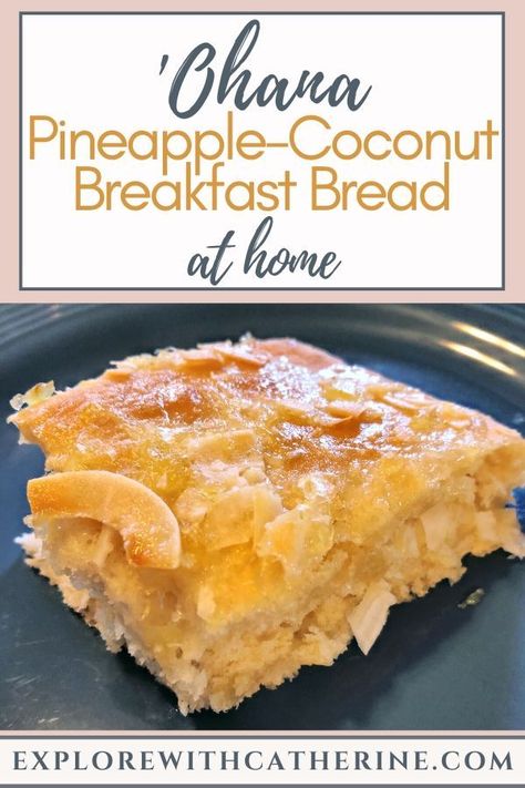 Polynesian Recipes, Pineapple Coconut Bread, Movie Recipes, Coconut Breakfast, Disney At Home, Copycat Food, Disney Themed Food, Disney Night, Fall Feast