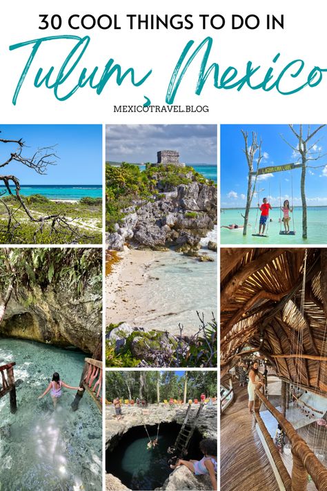 30 Cool Things to Do in Tulum - Mexico Travel Blog Tulum Things To Do, Things To Do In Cancun Mexico, Things To Do In Tulum Mexico, Tulum Birthday, Tulum Activities, Mexico Travel Outfit, Vacation Cancun, Where To Stay In Tulum, Tulum Mexico Beach