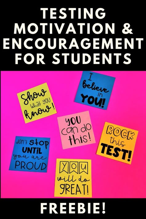 Standardized Testing Motivation, State Testing Motivation, Testing Treats For Students, Staar Test Motivation, Test Prep Motivation, Test Motivation, State Testing Encouragement, Testing Treats, Testing Encouragement