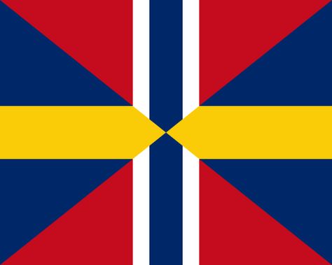 United Kingdoms of Sweden and Norway 1814-1905.  Another Personal Union similar to the Kalmar Union Facts About Sweden, Norway Places To Visit, Sweden Places To Visit, Norway Beach, Norway Forest, Kingdom Of Sweden, Sweden Flag, Norway Nature, Denmark Flag