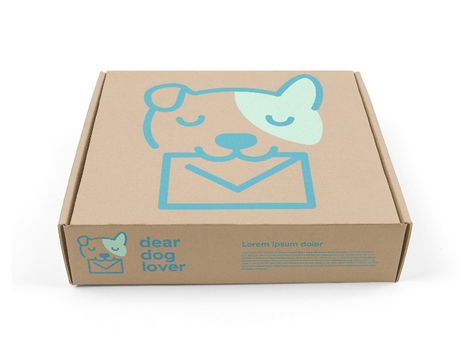 Packaging design for Dear Dog Lover by Good Knife Studio on Dribbble Pet Packaging Design Boxes, Dog Product Packaging, Dog Packaging Design, Pet Packaging Design, Natural Soap Packaging, Dog Packaging, Dog Treat Packaging, Pet Advertising, Pet Packaging