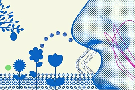 Experts discuss the science of smell. Full story in The Harvard Gazette. #smell, #olfactory, #emotion, #memory Medicine Illustration, Health Branding, Seasonal Allergy Symptoms, Stinky Socks, Human Body Activities, Asthma Remedies, Asthma Relief, Asthma Inhaler, Pediatric Physical Therapy