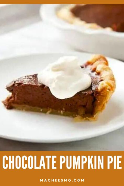 Chef Symon’s Chocolate Pumpkin Pie. This is the most amazing twist on your classic pumpkin pie and if you are a pumpkin spice lover and a chocolate lover then you will love this holiday pie. I've included my homemade all-butter crust recipe too! This Chocolate Pumpkin Pie is creamy and delectable. It is the perfect dessert idea for Thanksgiving and Christmas. If you are after an ultimate holiday pie recipe this is it! Pumpkin Chocolate Pie Recipe, Pumpkin Pie With Chocolate Crust, Pumpkin Pie Recipe From Real Pumpkin, Pumpkin Pie Made From Real Pumpkin, Butter Crust Recipe, Easy Peasy Pumpkin Pie, Holiday Pies Recipes, Chocolate Pumpkin Pie, Classic Pumpkin Pie