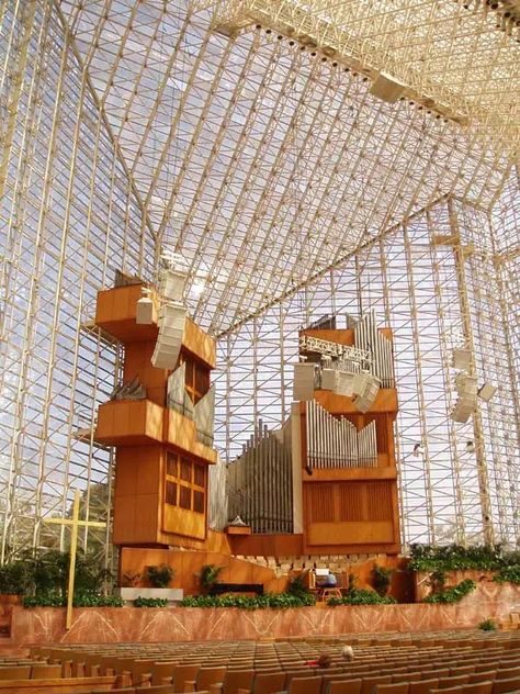 Architecture Photos - Building Photography - e-architect Environment Images, Garden Grove California, Crystal Cathedral, Building Photography, Philip Johnson, Meteor Garden 2018, Magic Garden, Garden Grove, Religious Architecture