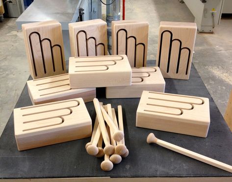 Music Instruments Diy, Wooden Musical Instruments, Canadian Woodworking, Homemade Musical Instruments, Music For Toddlers, Making Musical Instruments, Homemade Instruments, Diy Instruments, Tongue Drum