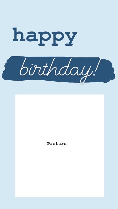 Birthday Captions Instagram, Birthday Post Instagram, Happy Birthday Template, Happy Birthday Posters, Happy Birthday Frame, Instagram Gift, Instagram Frame Template, Birthday Posts, Love Anniversary Quotes